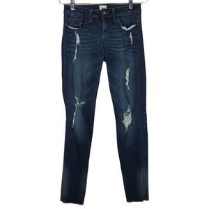 Sneak Peek Womens Jeans Junior Size 5 Stretch Low Rise Medium Wash